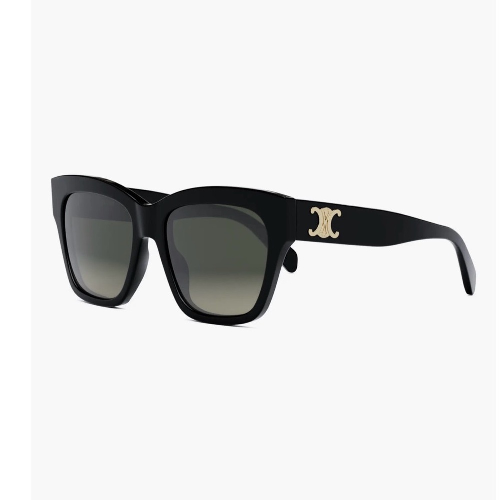 Celine Black Triomphe 55mm Sunglasses - Picture 4 of 13
